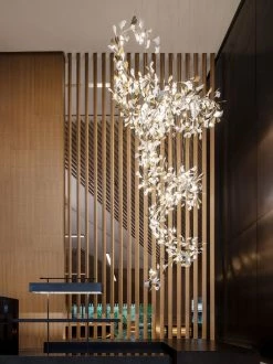 Vakkerlight Chandeliers Gingko Cluster Chandelier F