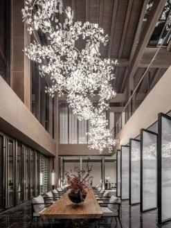 Vakkerlight Chandeliers Gingko Cluster Chandelier F