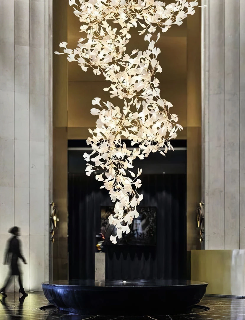Vakkerlight Chandeliers Gingko Cluster Chandelier F