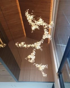 Vakkerlight Chandeliers Gingko Cluster Chandelier F