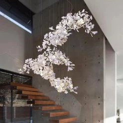 Vakkerlight Chandeliers Gingko Cluster Chandelier F