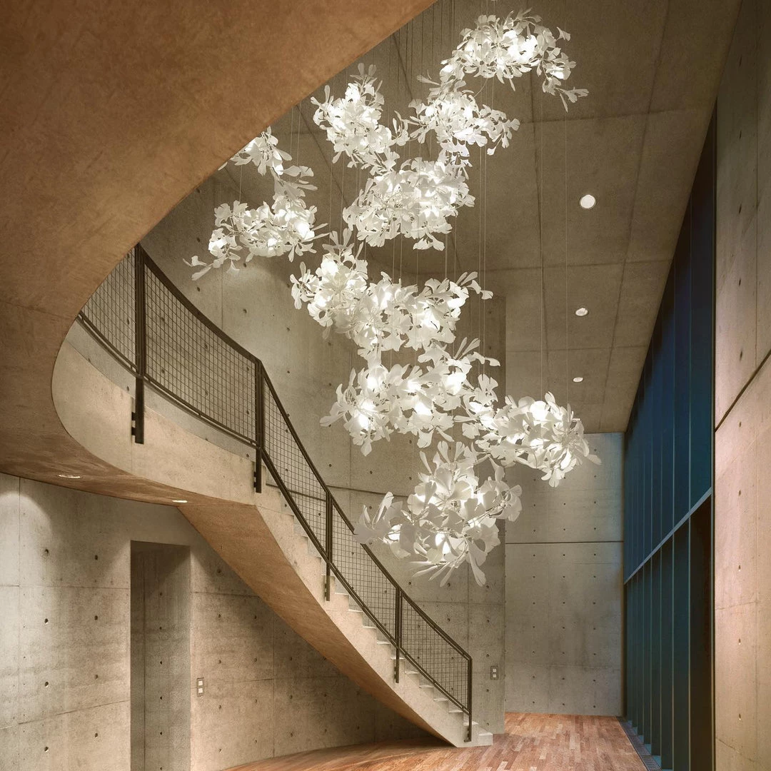 Vakkerlight Chandeliers Gingko Cluster Chandelier F