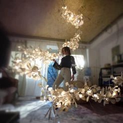 Vakkerlight Gingko Combination Chandelier C Chandeliers