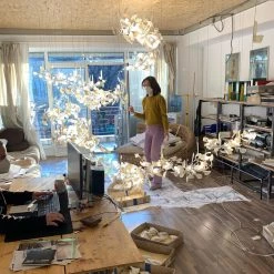 Vakkerlight Gingko Combination Chandelier C Chandeliers