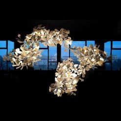 Vakkerlight Gingko Combination Chandelier C Chandeliers