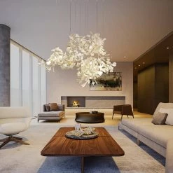 Vakkerlight Gingko Combination Chandelier C Chandeliers