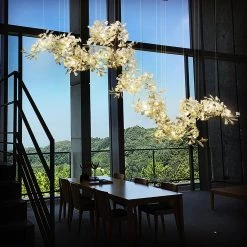Vakkerlight Gingko Combination Chandelier C Chandeliers