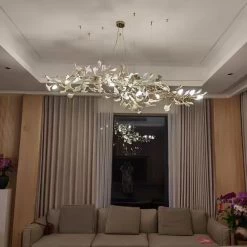 Vakkerlight Chandeliers Gingko Porcelain Chandelier B