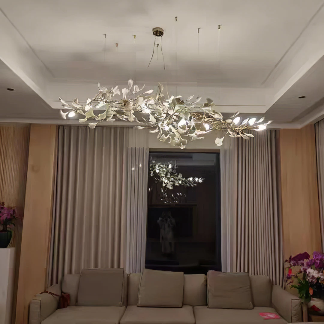 Vakkerlight Chandeliers Gingko Porcelain Chandelier B