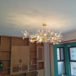 Vakkerlight Chandeliers Gingko Porcelain Chandelier B
