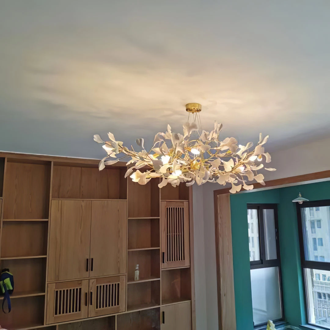 Vakkerlight Chandeliers Gingko Porcelain Chandelier B