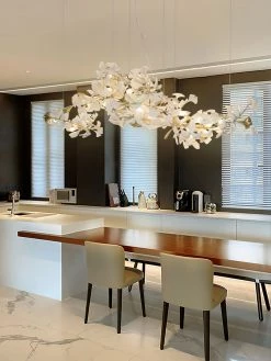 Vakkerlight Chandeliers Gingko Porcelain Chandelier B