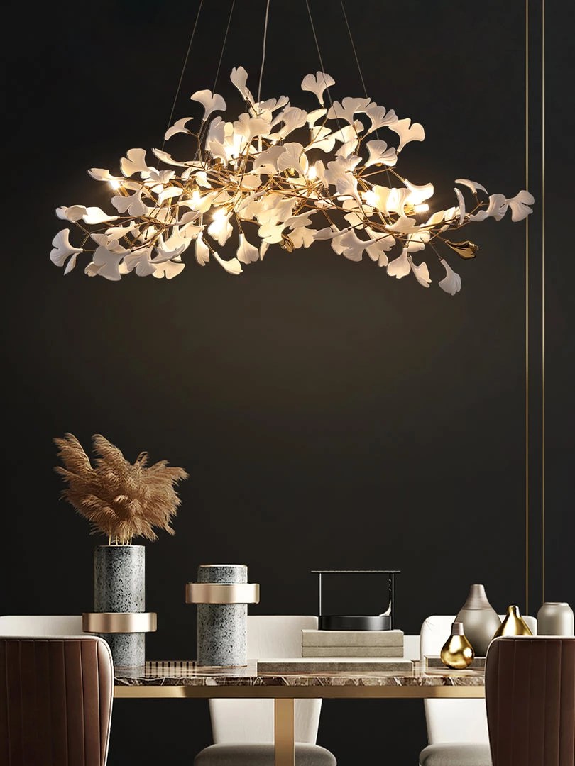 Vakkerlight Chandeliers Gingko Porcelain Chandelier B