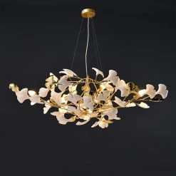 Vakkerlight Chandeliers Gingko Porcelain Chandelier B