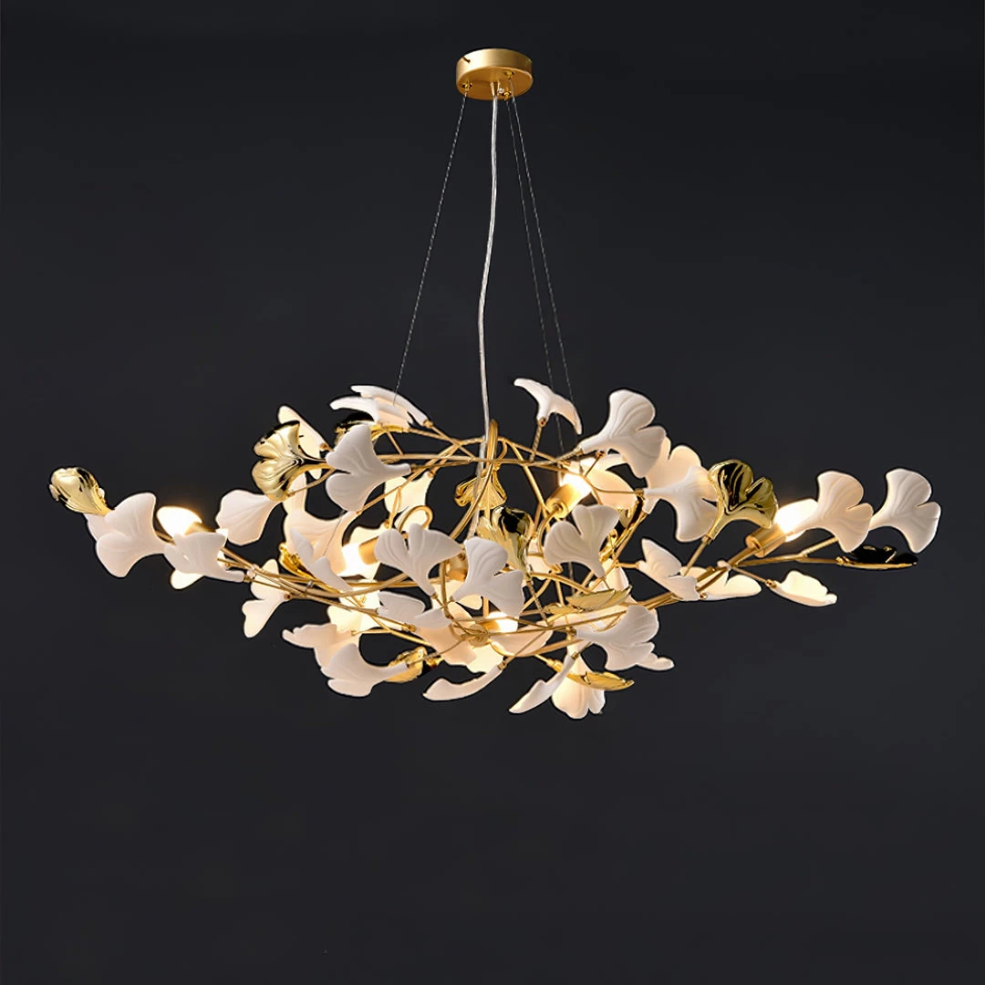 Vakkerlight Chandeliers Gingko Porcelain Chandelier B