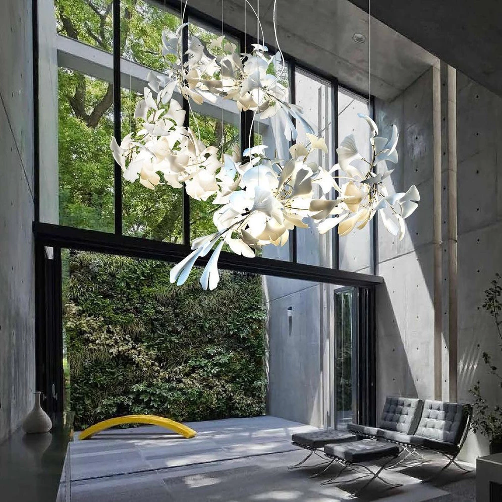 Vakkerlight Ginkgo Leaf Chandelier E Chandeliers