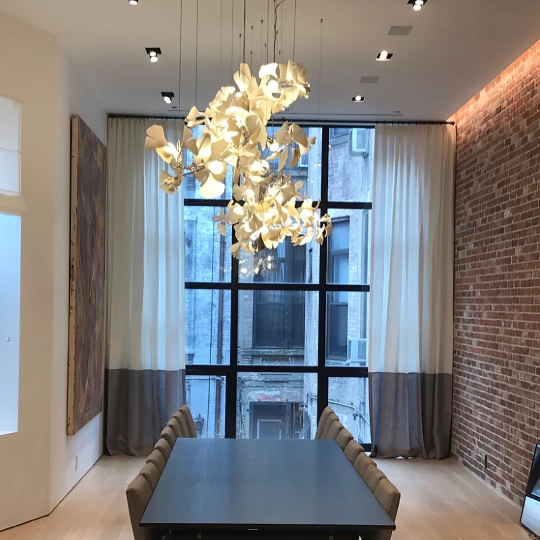 Vakkerlight Ginkgo Leaf Chandelier E Chandeliers
