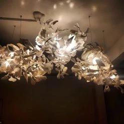 Vakkerlight Ginkgo Leaf Chandelier E Chandeliers