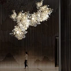 Vakkerlight Ginkgo Leaf Chandelier E Chandeliers