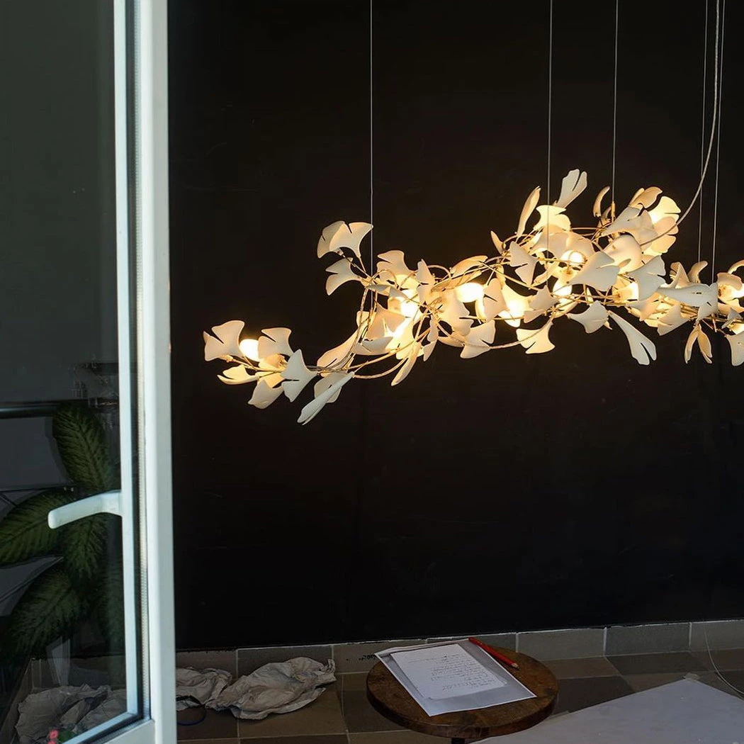 Vakkerlight Ginkgo Leaf Chandelier E Chandeliers