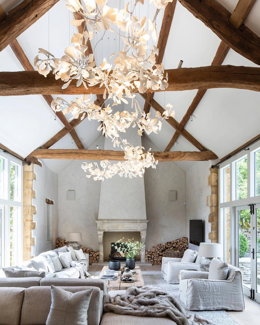 Vakkerlight Ginkgo Leaf Chandelier E Chandeliers
