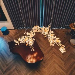 Vakkerlight Ginkgo Leaf Chandelier E Chandeliers