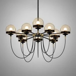 Vakkerlight Glass Ball Chandelier Chandeliers