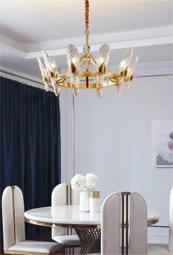 Vakkerlight Chandeliers Brass Chandelier