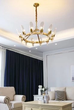 Vakkerlight Chandeliers Brass Chandelier
