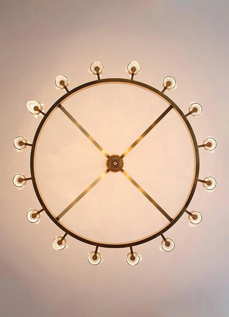 Vakkerlight Chandeliers Brass Chandelier