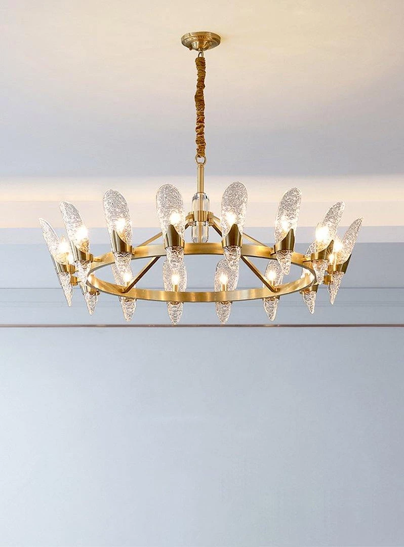Vakkerlight Chandeliers Brass Chandelier