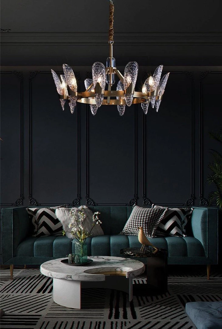Vakkerlight Chandeliers Brass Chandelier