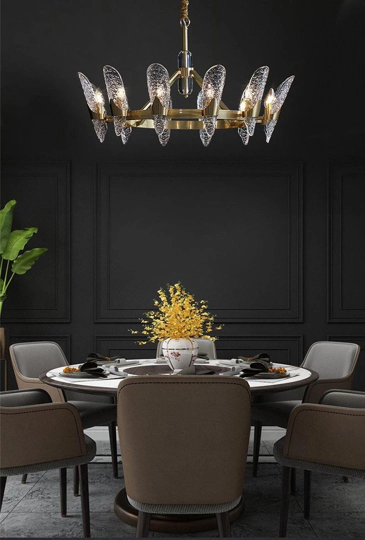 Vakkerlight Chandeliers Brass Chandelier