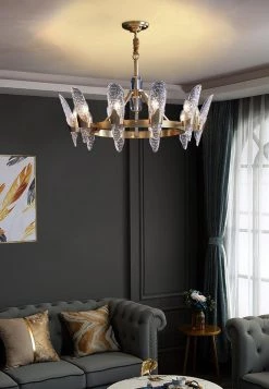 Vakkerlight Chandeliers Brass Chandelier