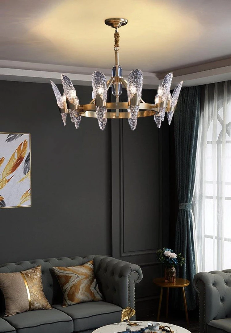 Vakkerlight Chandeliers Brass Chandelier