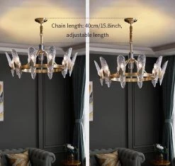 Vakkerlight Chandeliers Brass Chandelier