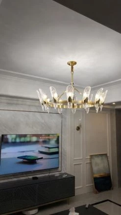 Vakkerlight Chandeliers Brass Chandelier