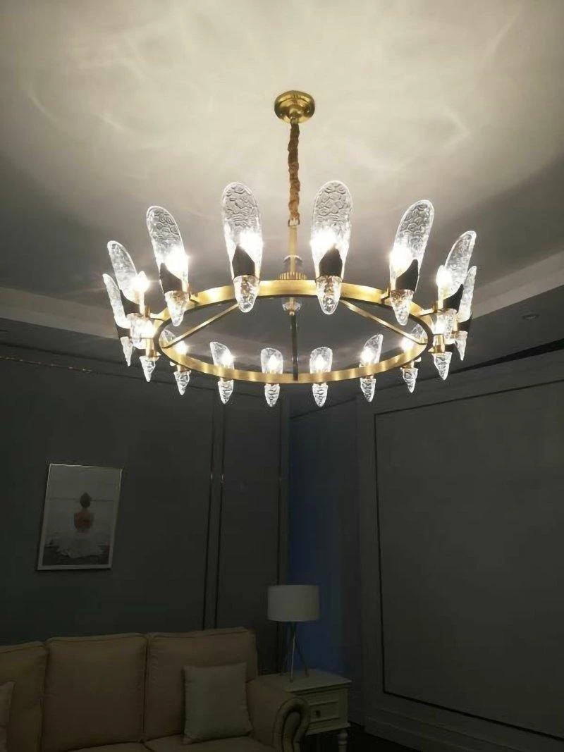 Vakkerlight Chandeliers Brass Chandelier