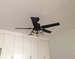 Vakkerlight Black Vintage Ceiling Fan