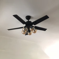 Vakkerlight Black Vintage Ceiling Fan
