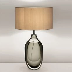 Vakkerlight Glazed Crystal Table Lamp Table Lamps