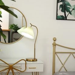 Vakkerlight Table Lamps Gold Gooseneck Table Lamp