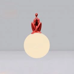 Vakkerlight Table Lamps Humanoid Sculpture Moon Table Lamp