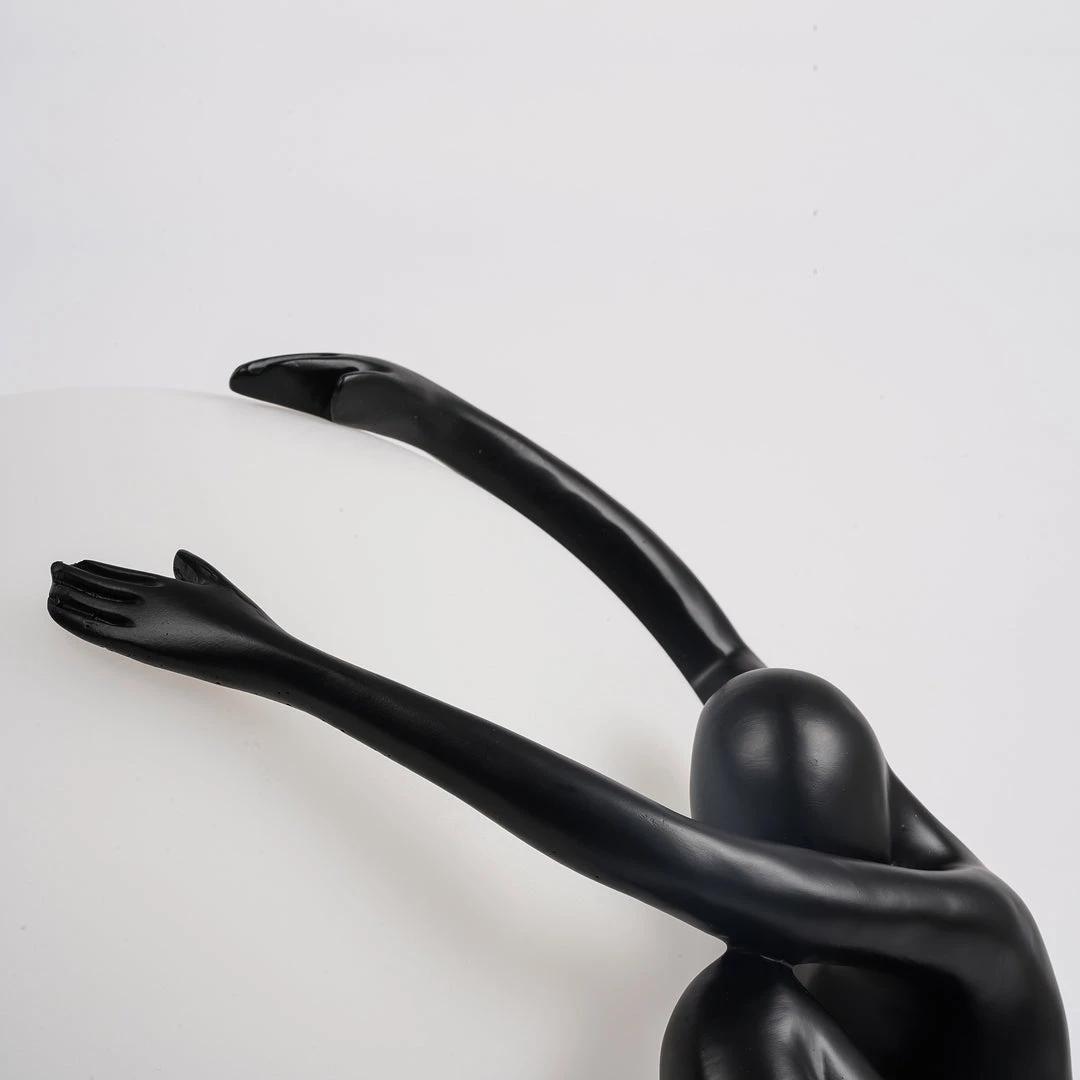 Vakkerlight Table Lamps Humanoid Sculpture Moon Table Lamp