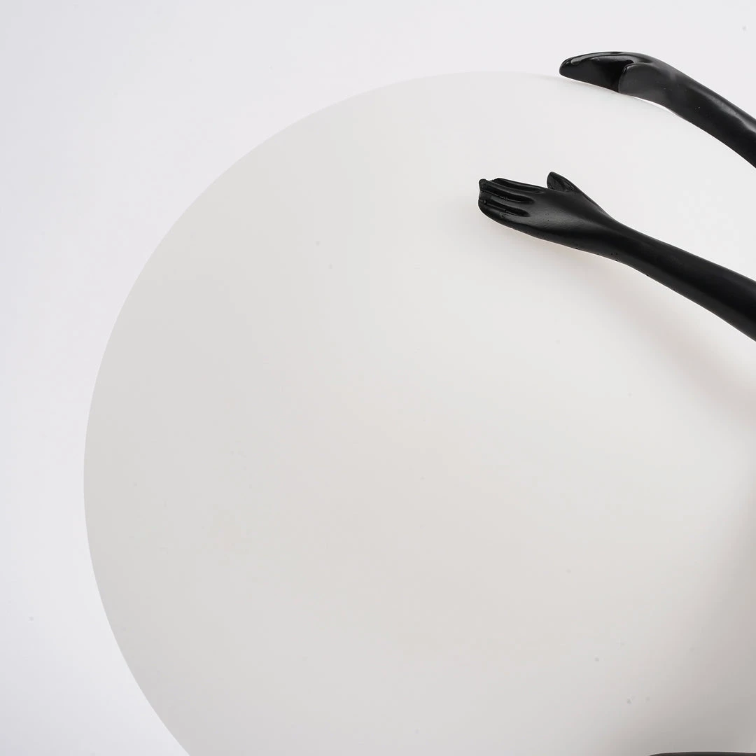 Vakkerlight Table Lamps Humanoid Sculpture Moon Table Lamp