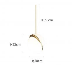 Vakkerlight Crescent Pendant Lamp