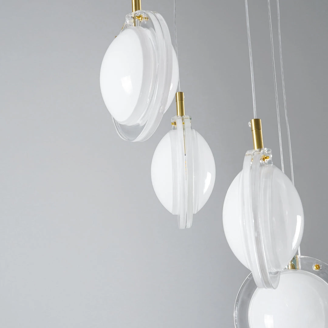 Vakkerlight Lens Glass Pendant Lamp