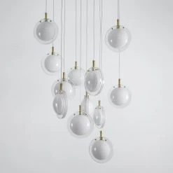 Vakkerlight Lens Glass Pendant Lamp