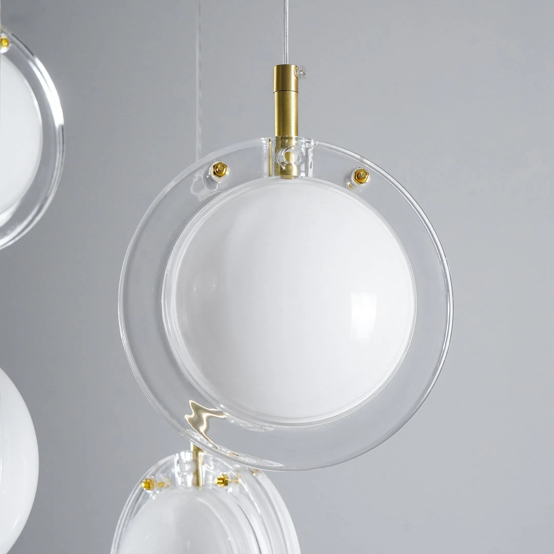 Vakkerlight Lens Glass Pendant Lamp