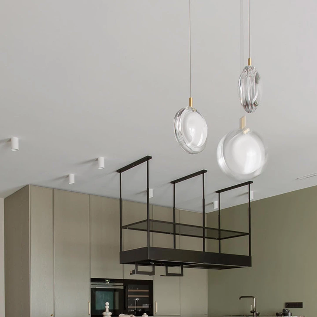 Vakkerlight Lens Glass Pendant Lamp